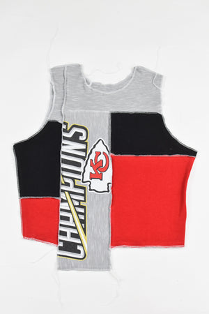 Upcycled Chiefs Scrappy Tank Top