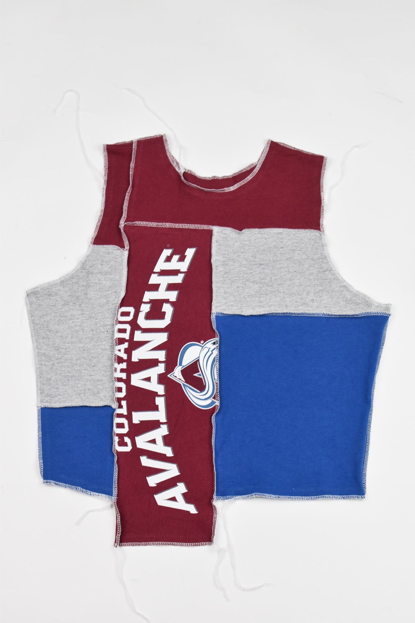 Upcycled Avalanche Scrappy Tank Top