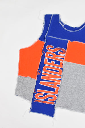 Upcycled Islanders Scrappy Tank Top