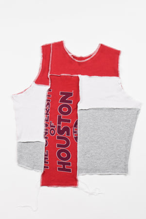 Upcycled Houston Scrappy Tank Top