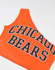 Upcycled Bears One Shoulder Tank Top