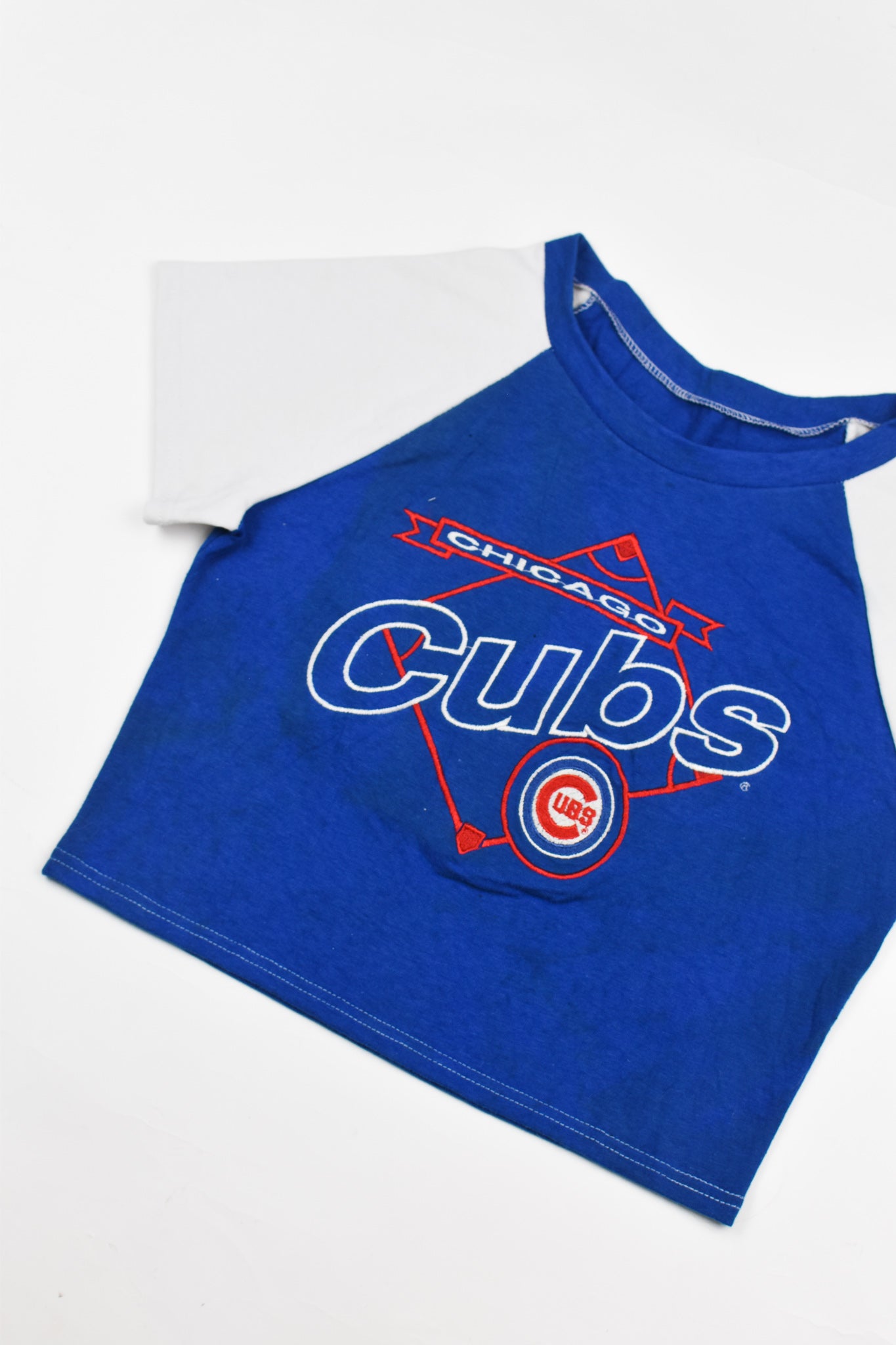 Upcycled Cubs Scrappy Tank Top - Tonguetied Apparel