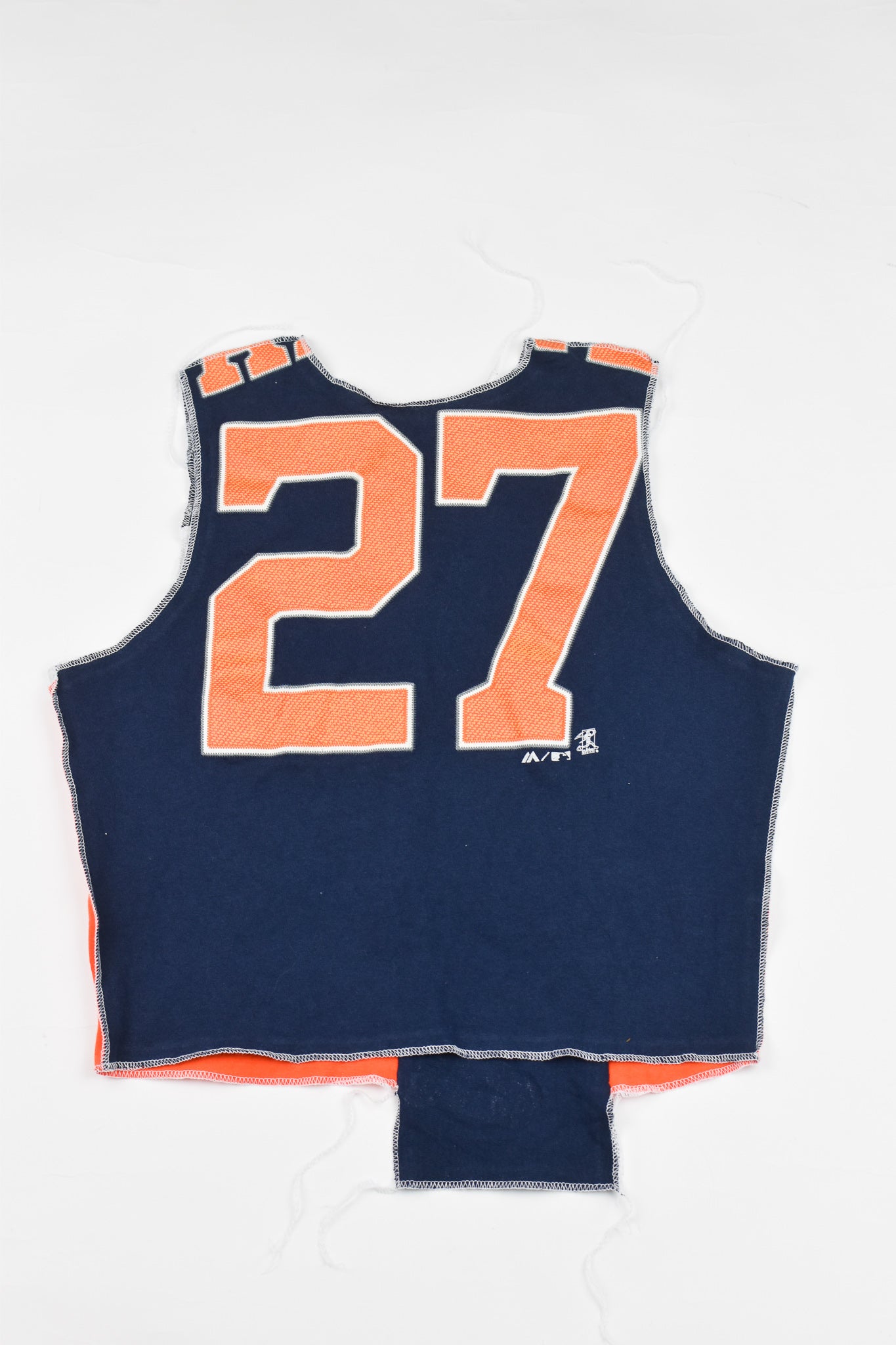 Upcycled Astros Scrappy Tank Top - Tonguetied Apparel