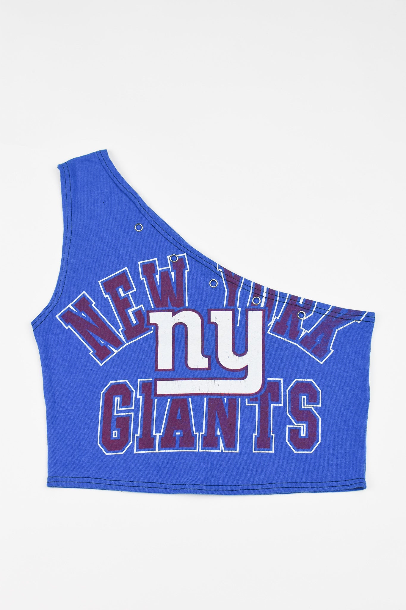 Upcycled Giants One Shoulder Tank Top