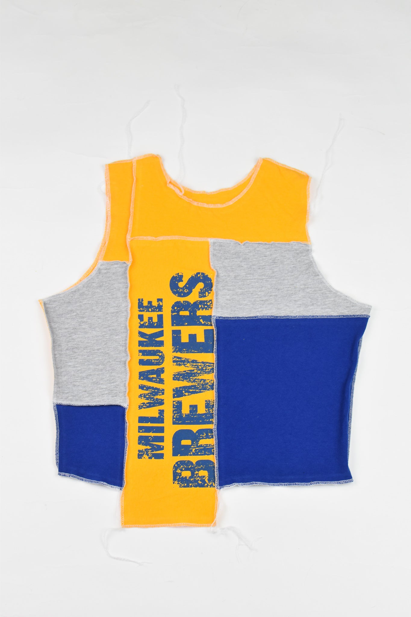 Upcycled Brewers Scrappy Tank Top - Tonguetied Apparel