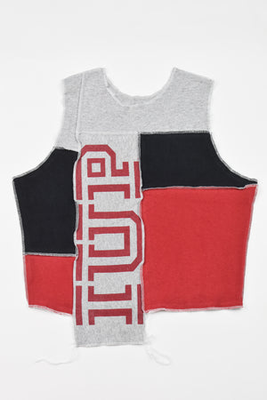Upcycled IUP Scrappy Tank Top