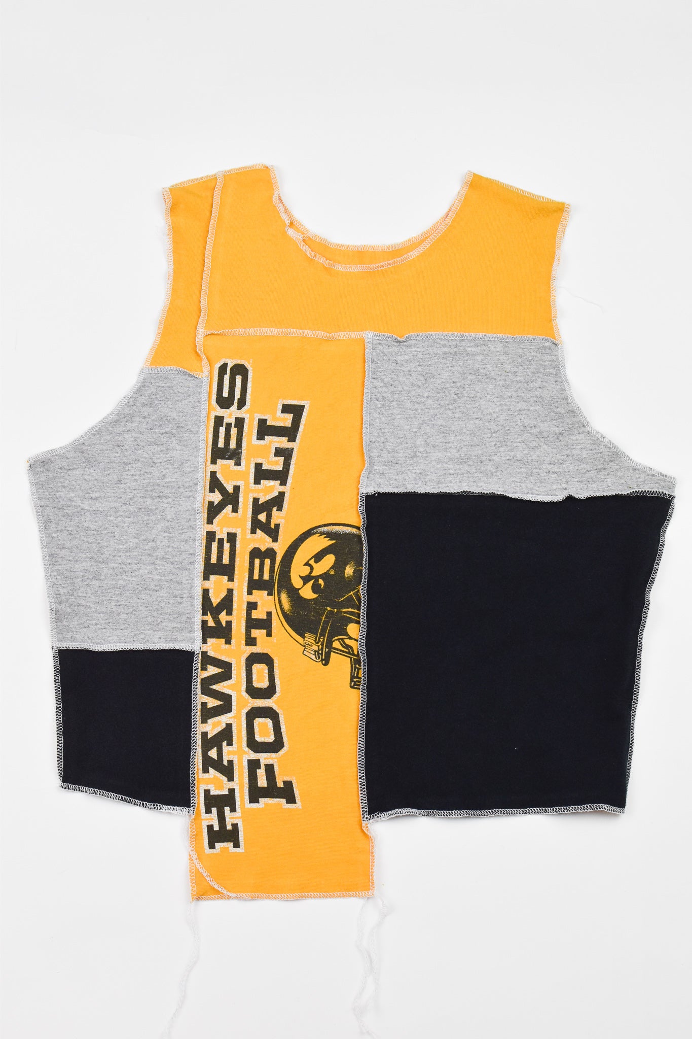 Upcycled Iowa Scrappy Tank Top