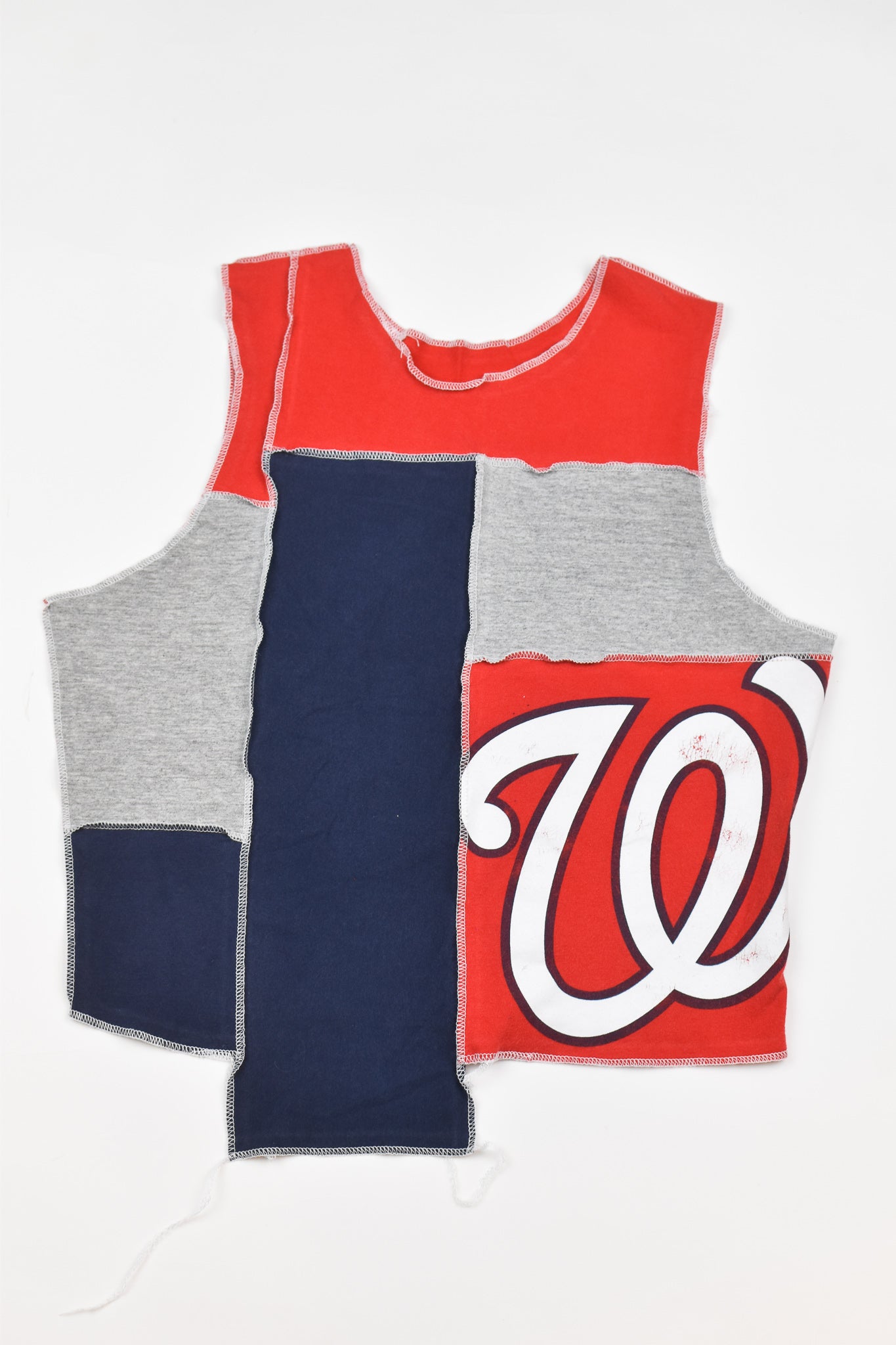 Upcycled Nationals Scrappy Tank Top