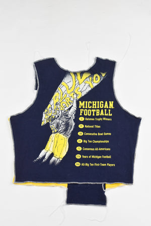 Upcycled Michigan Scrappy Tank Top