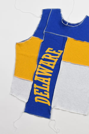 Upcycled Delaware Scrappy Tank Top