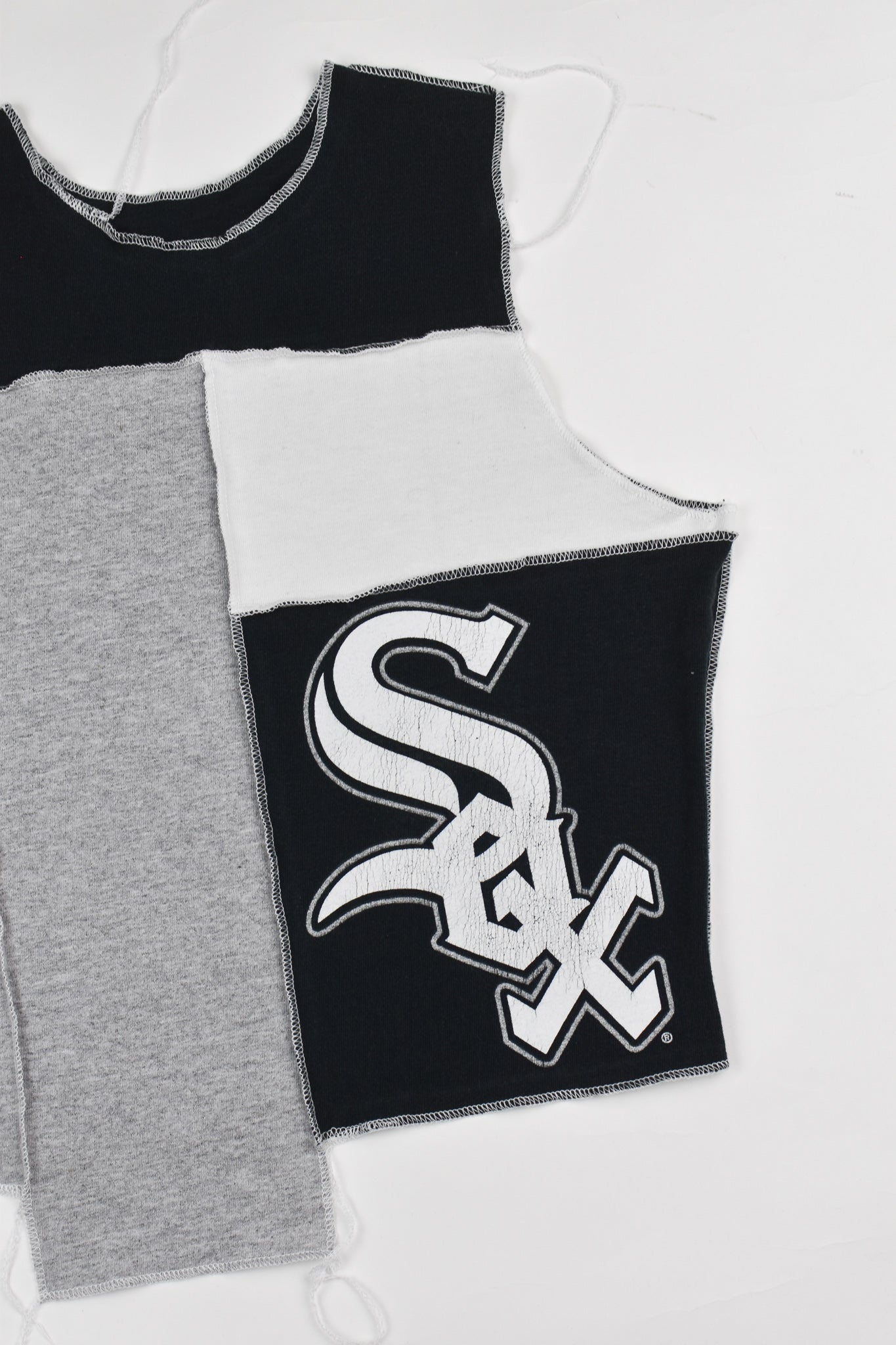 Upcycled White Sox Scrappy Tank Top