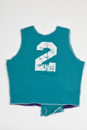 Upcycled Hornets Scrappy Tank Top