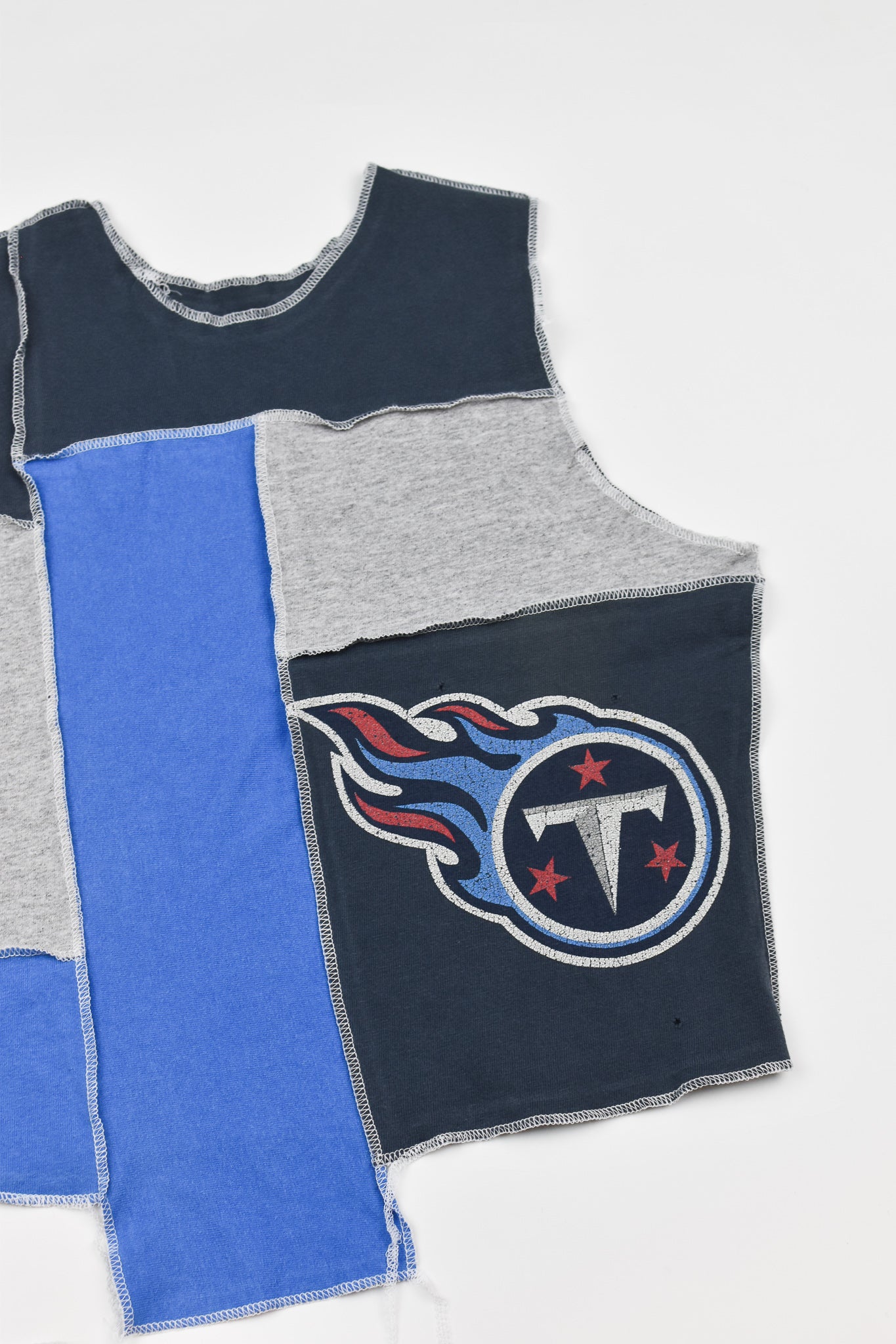 Upcycled Titans Scrappy Tank Top