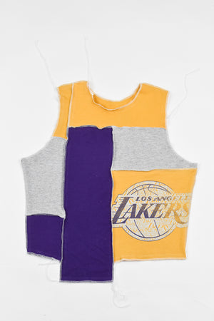 Upcycled Lakers Scrappy Tank Top