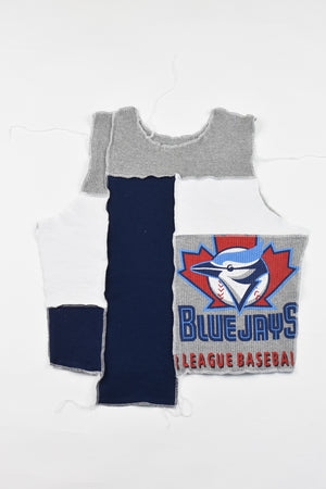Upcycled Blue Jays Scrappy Tank Top
