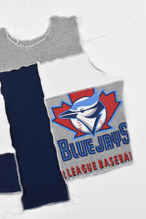 Upcycled Blue Jays Scrappy Tank Top