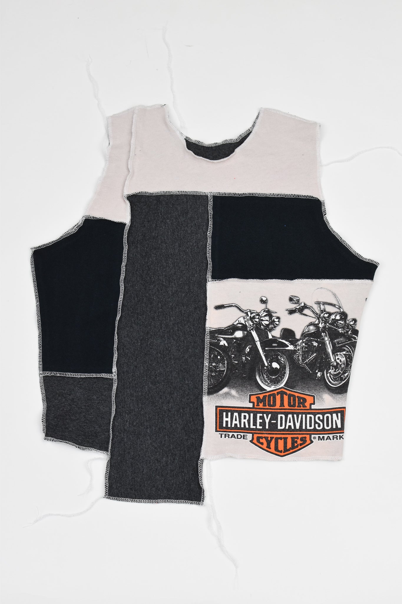 Upcycled Harley Scrappy Tank Top