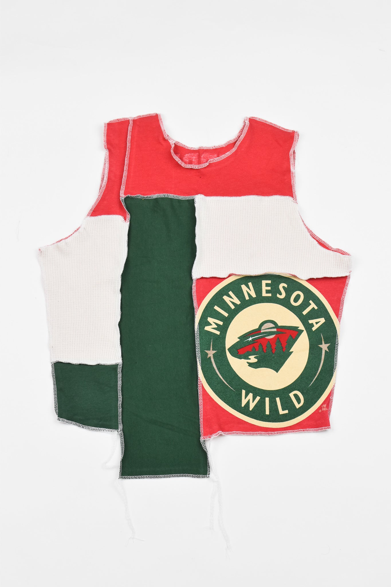 Upcycled Wild Scrappy Tank Top