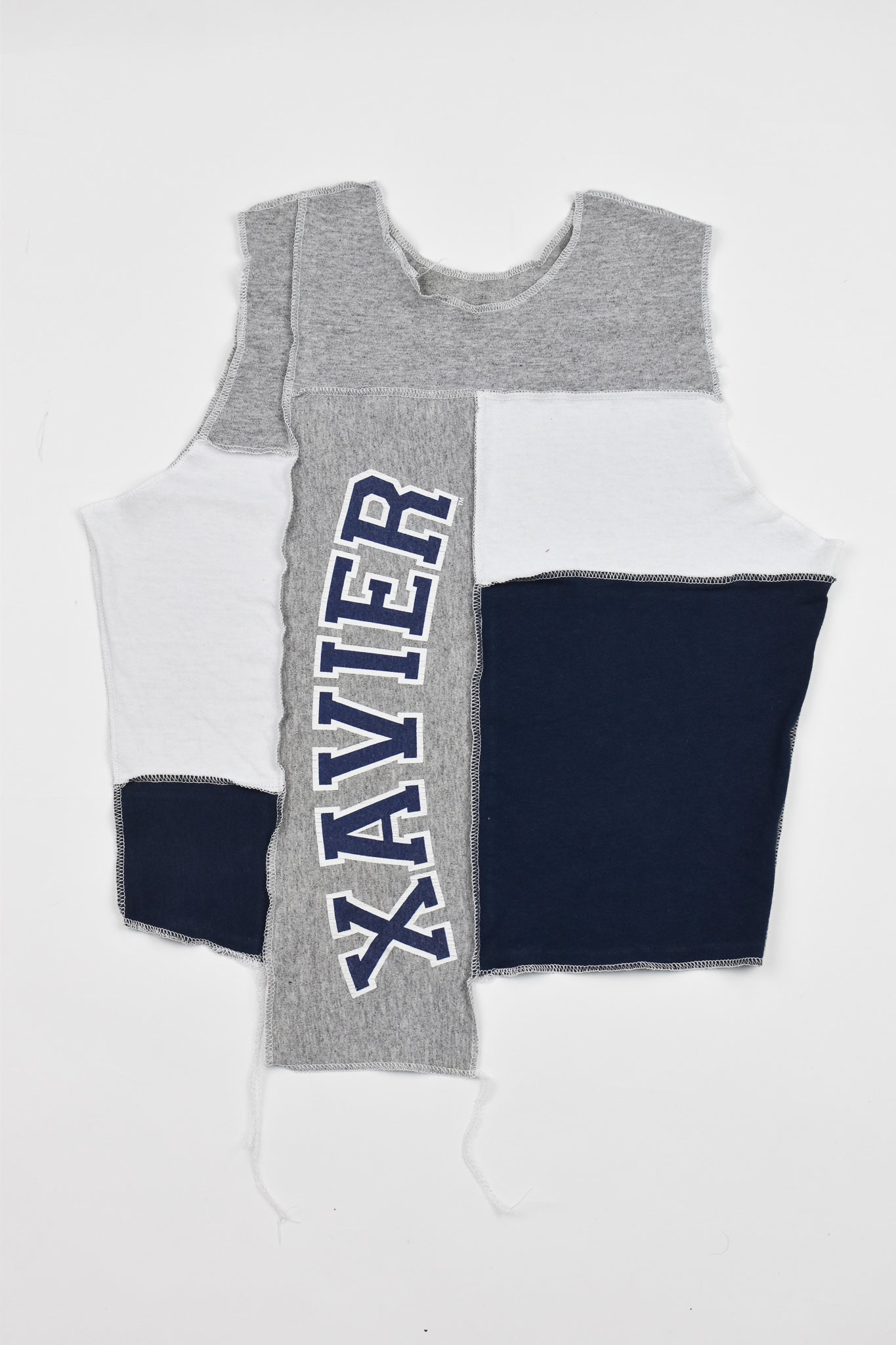Upcycled Xavier Scrappy Tank Top