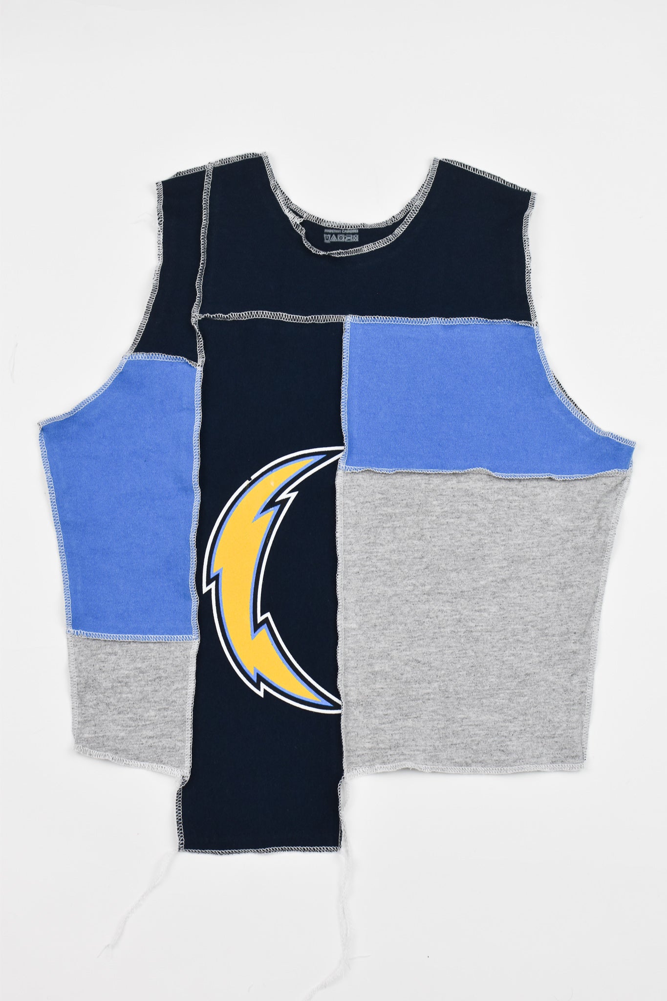 Upcycled Chargers Scrappy Tank Top