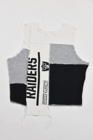 Upcycled Raiders Scrappy Tank Top