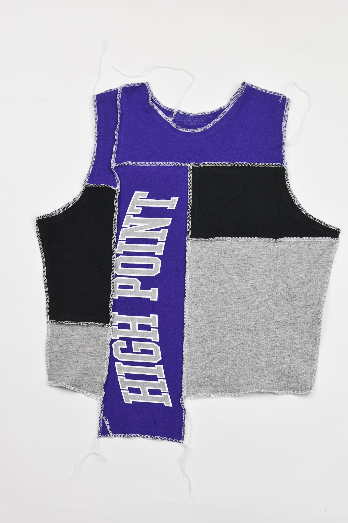 Upcycled High Point Scrappy Tank Top