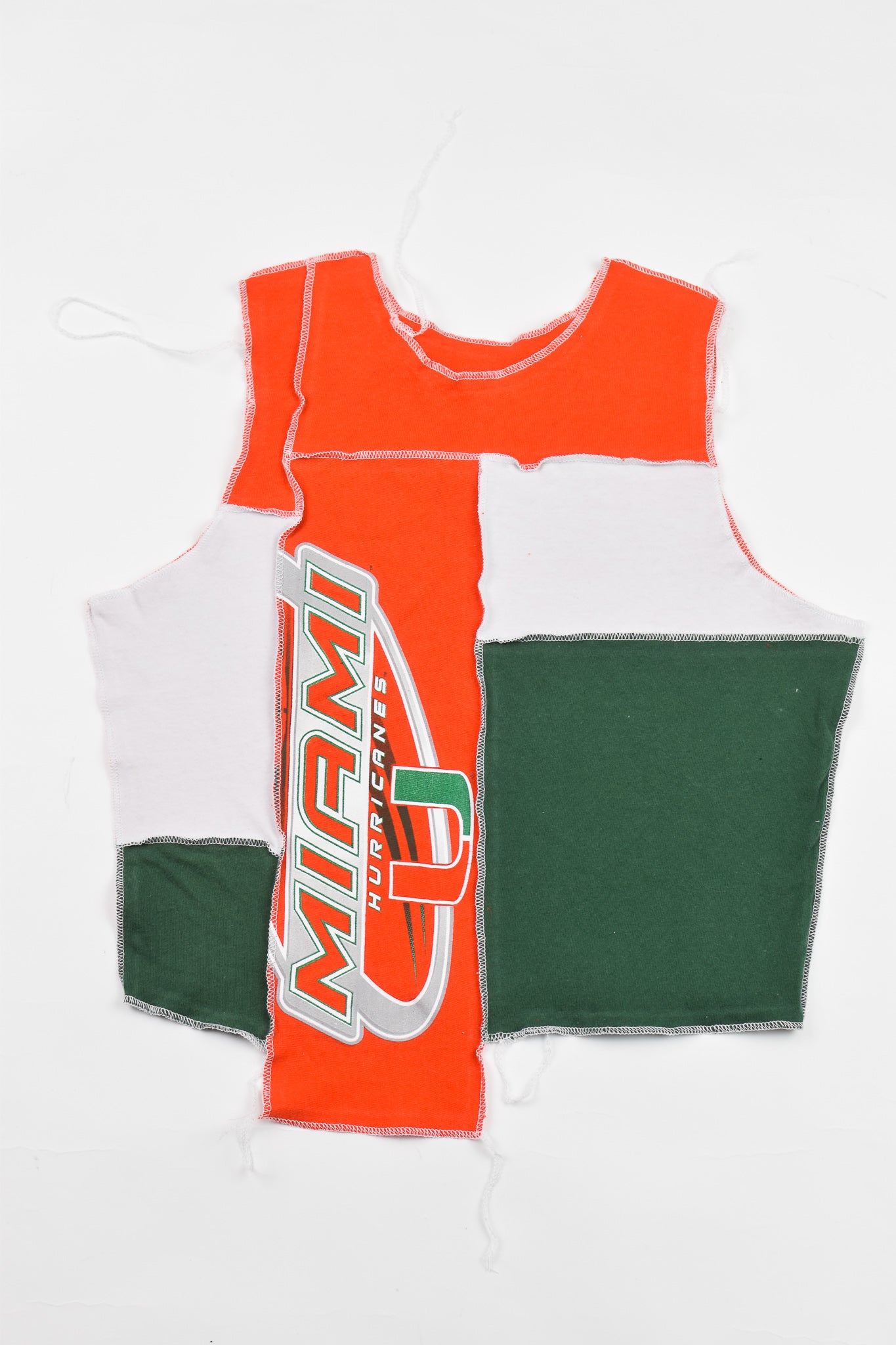 Upcycled Miami Scrappy Tank Top