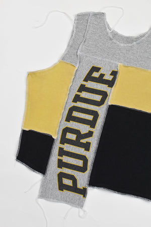 Upcycled Purdue Scrappy Tank Top