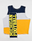 Upcycled Michigan Scrappy Tank Top