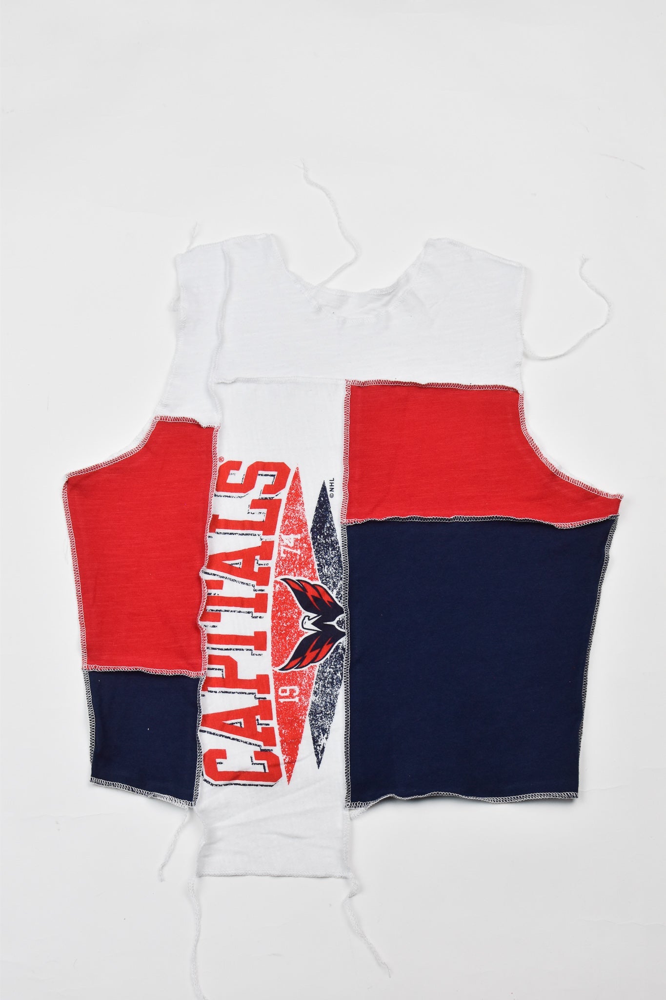 Upcycled Capitals Scrappy Tank Top