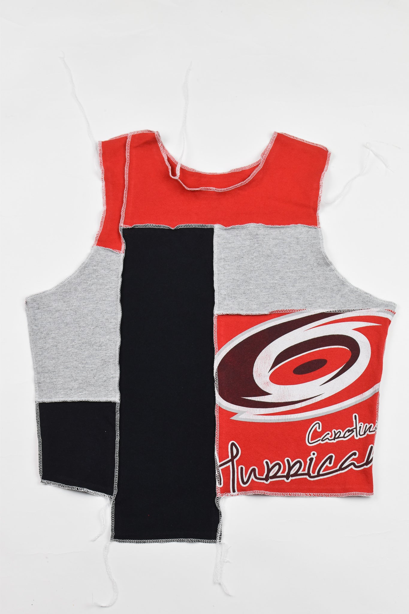 Upcycled Hurricanes Scrappy Tank Top