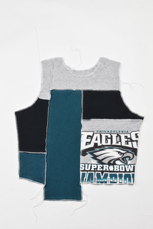 Upcycled Eagles Scrappy Tank Top