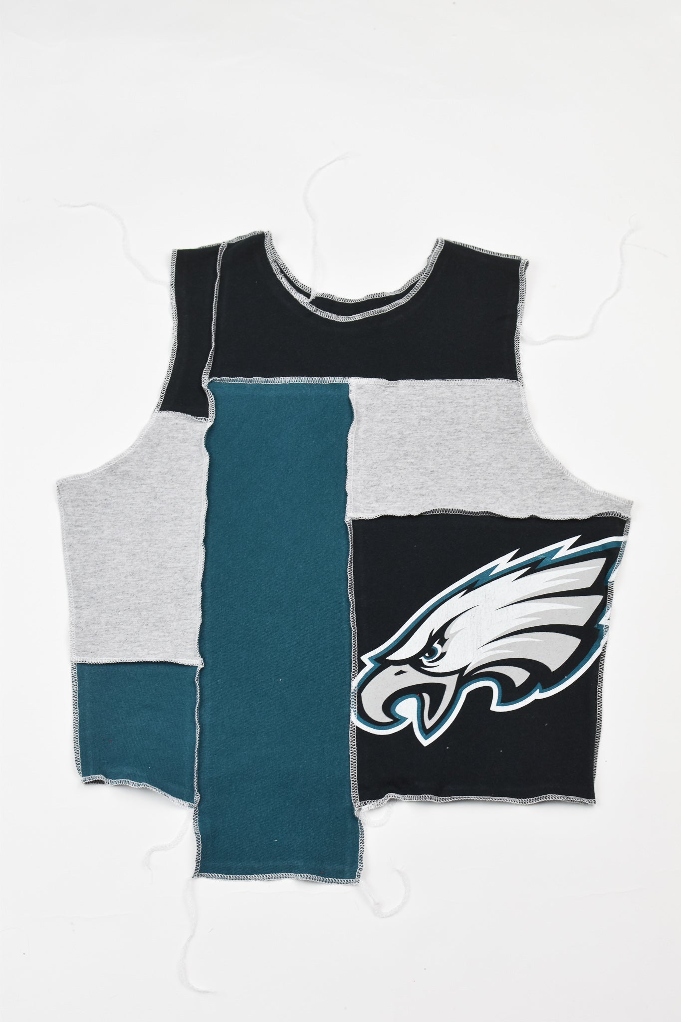 Upcycled Eagles Scrappy Tank Top