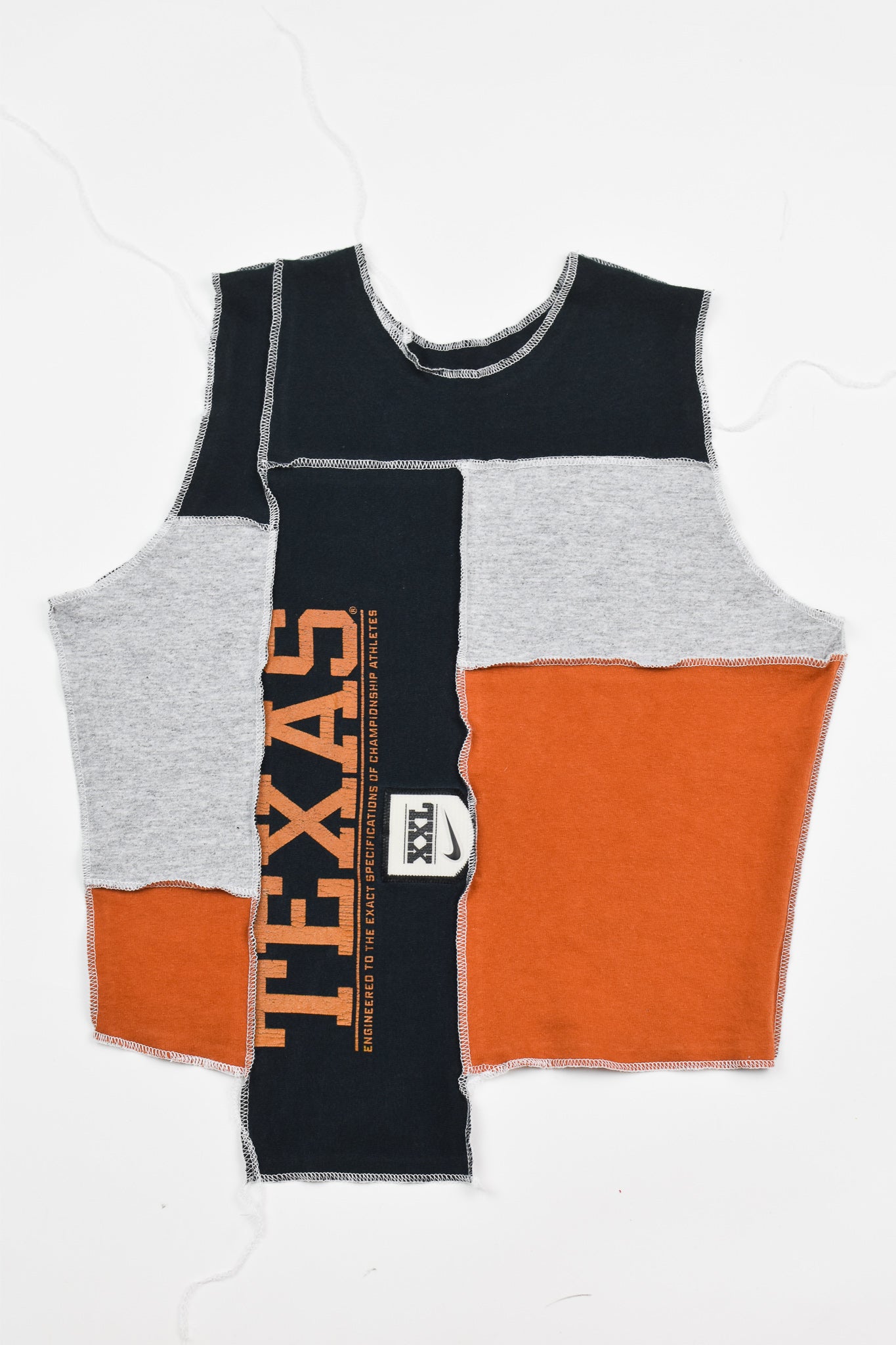 Upcycled Texas Scrappy Tank Top