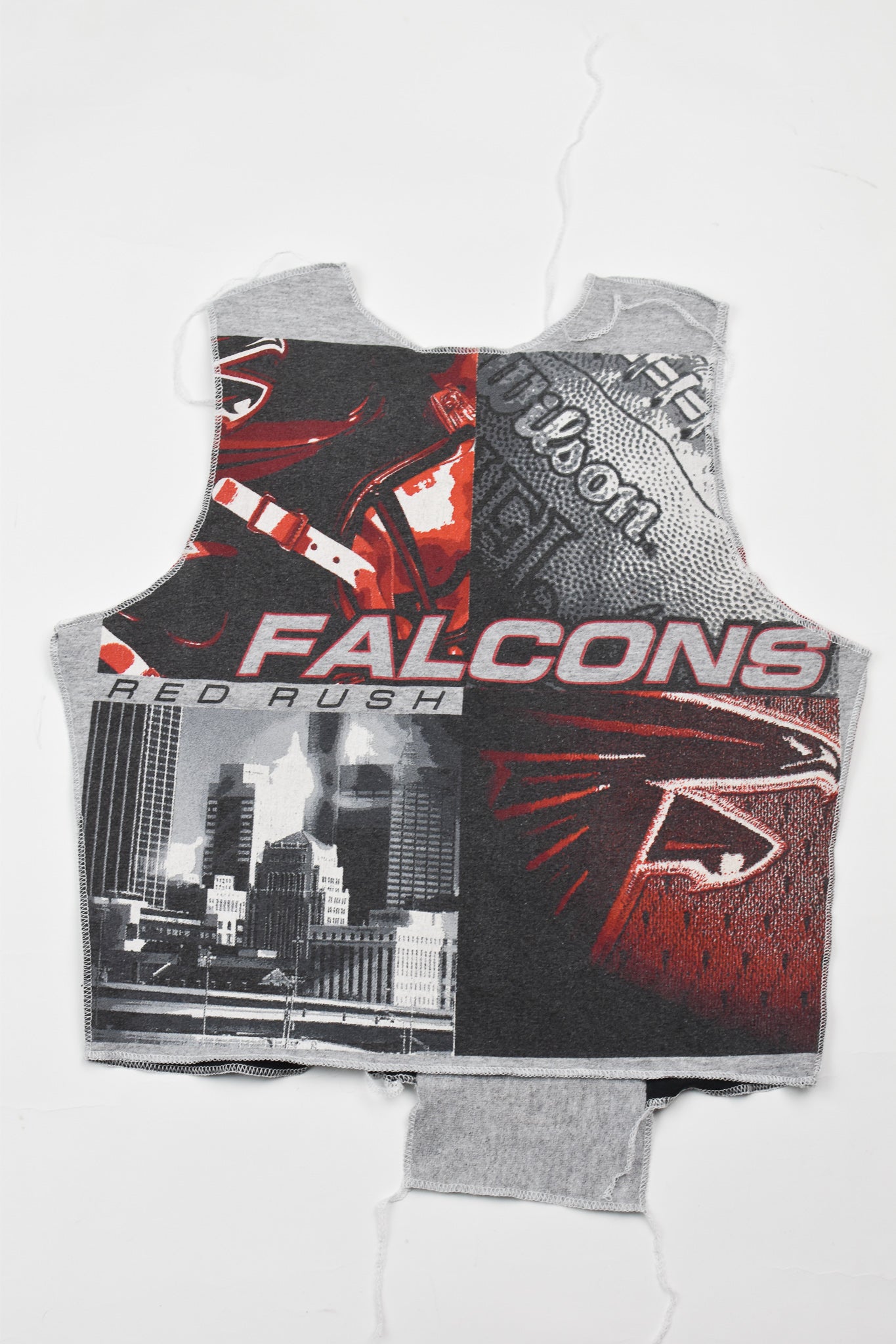 Upcycled Falcons Scrappy Tank Top