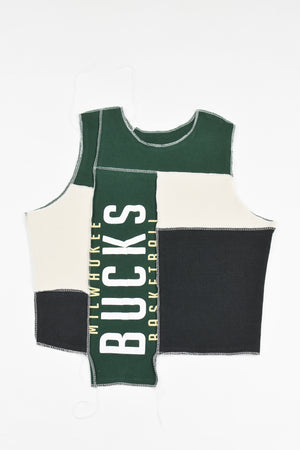Upcycled Bucks Scrappy Tank Top