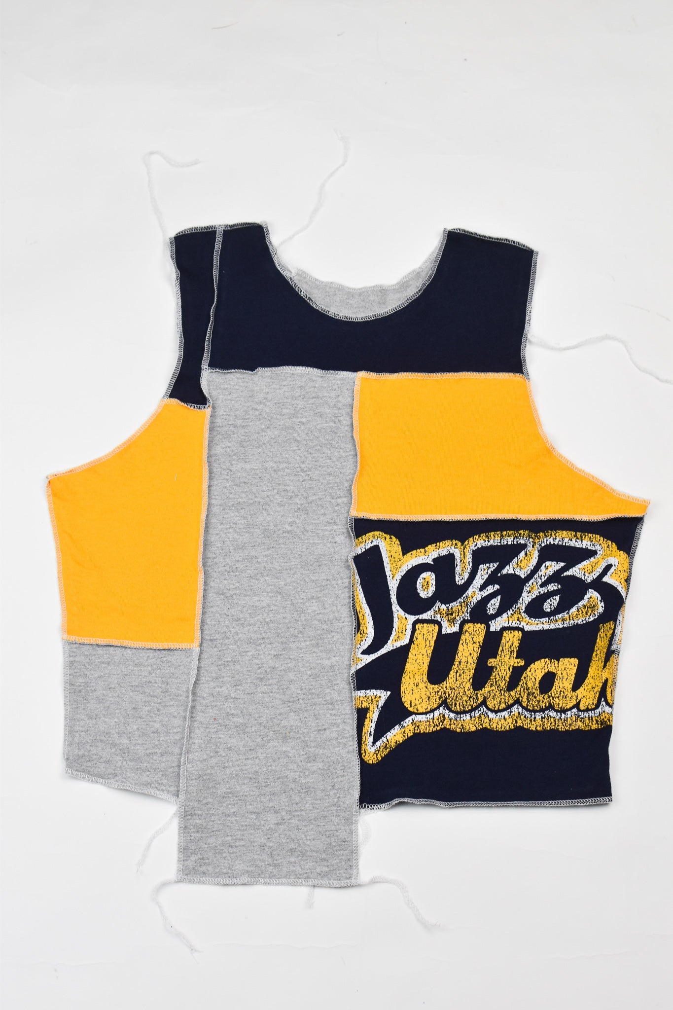Upcycled Jazz Scrappy Tank Top