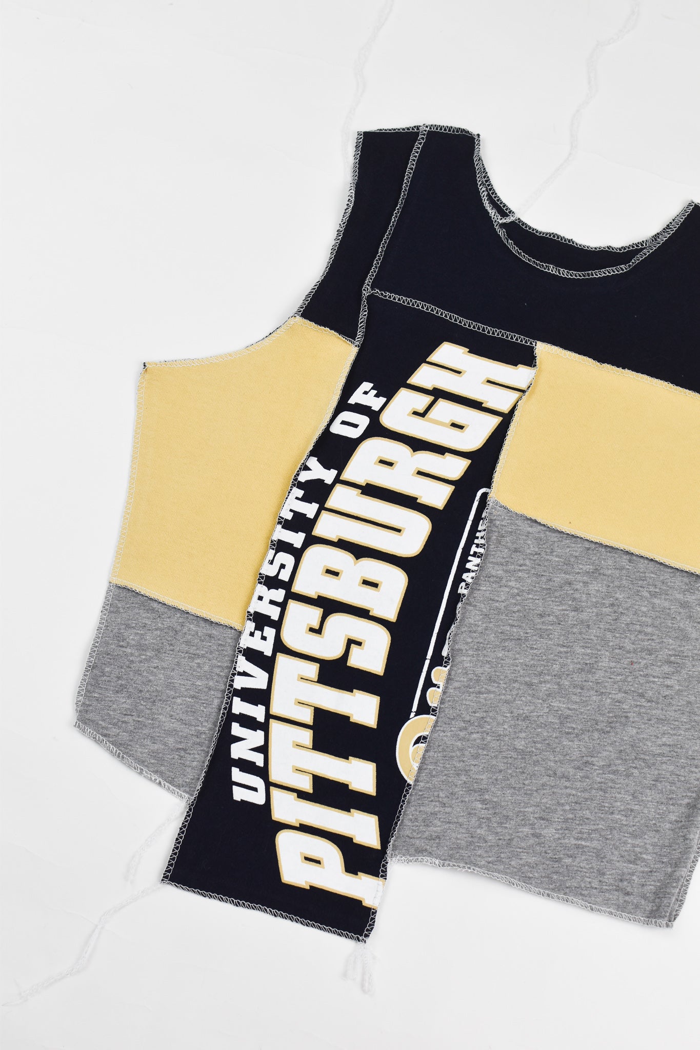 Upcycled Pittsburgh Scrappy Tank Top