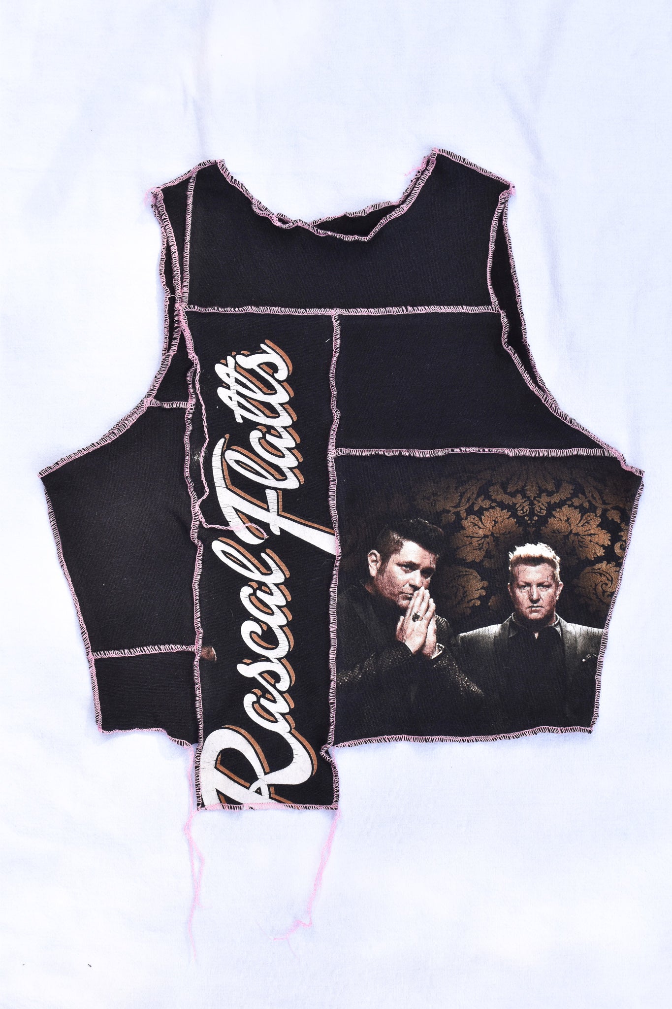 Upcycled Rascal Flatts Scrappy Top