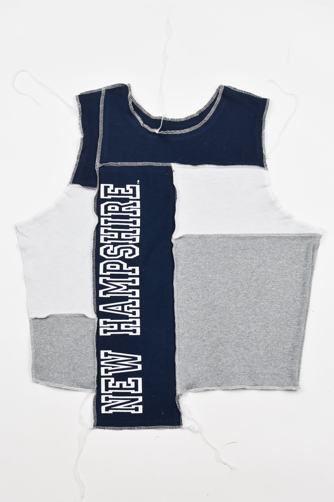 Upcycled UNH Scrappy Tank Top