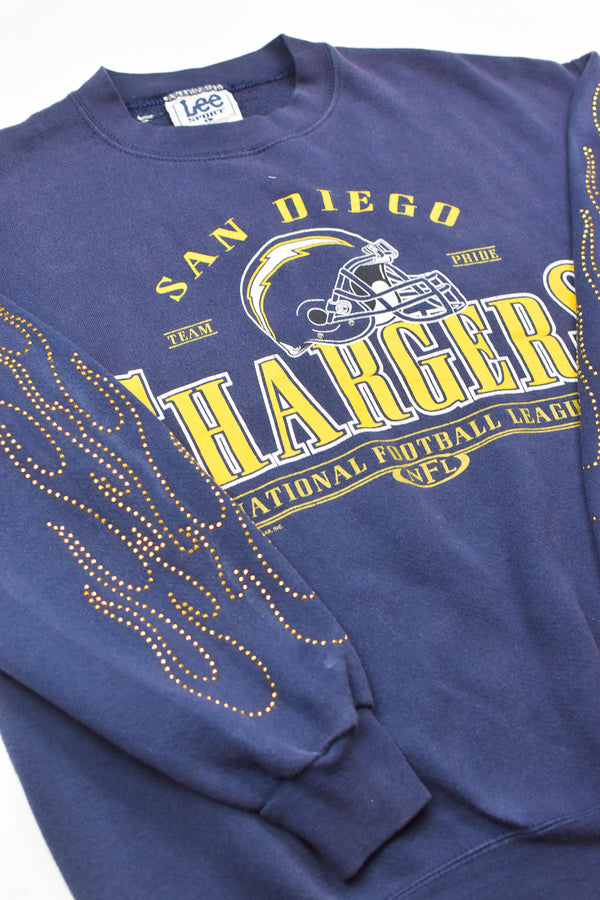 Hottertees Vintage 90s La Chargers Sweatshirt