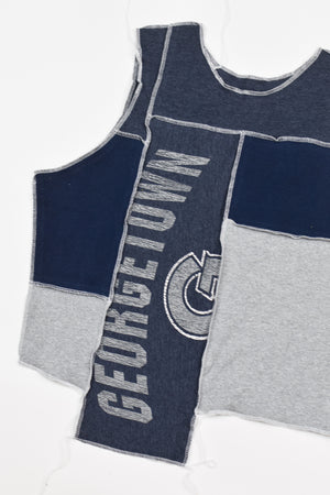 Upcycled Georgetown Scrappy Tank Top