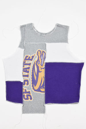 Upcycled SF State Scrappy Tank Top
