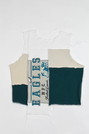 Upcycled Eagles Scrappy Tank Top