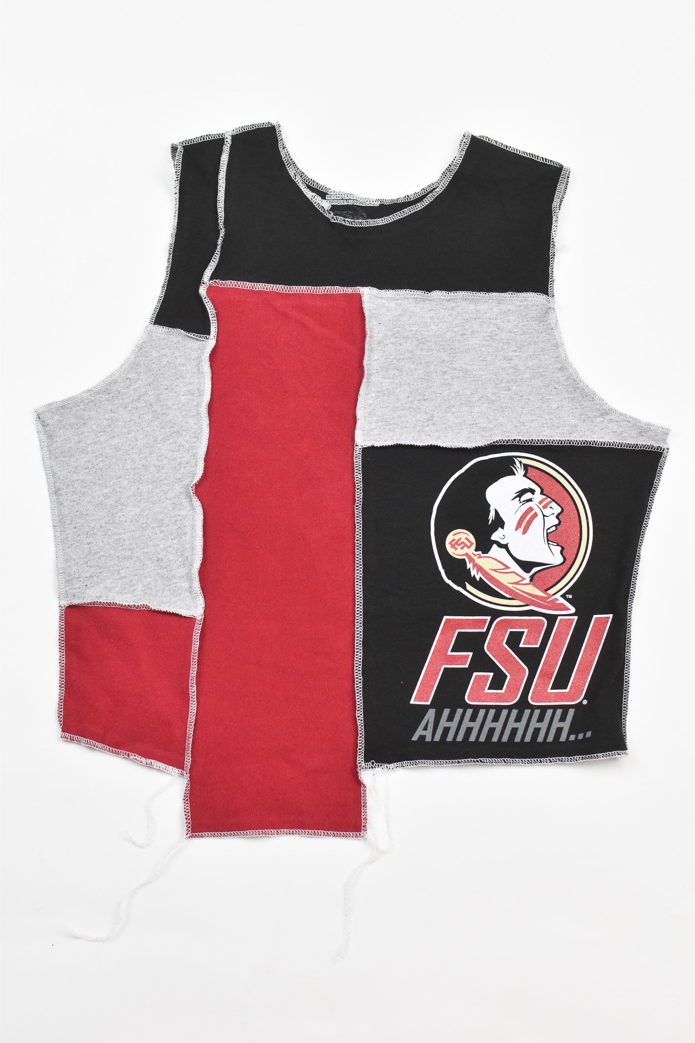 Upcycled Florida State Scrappy Tank Top