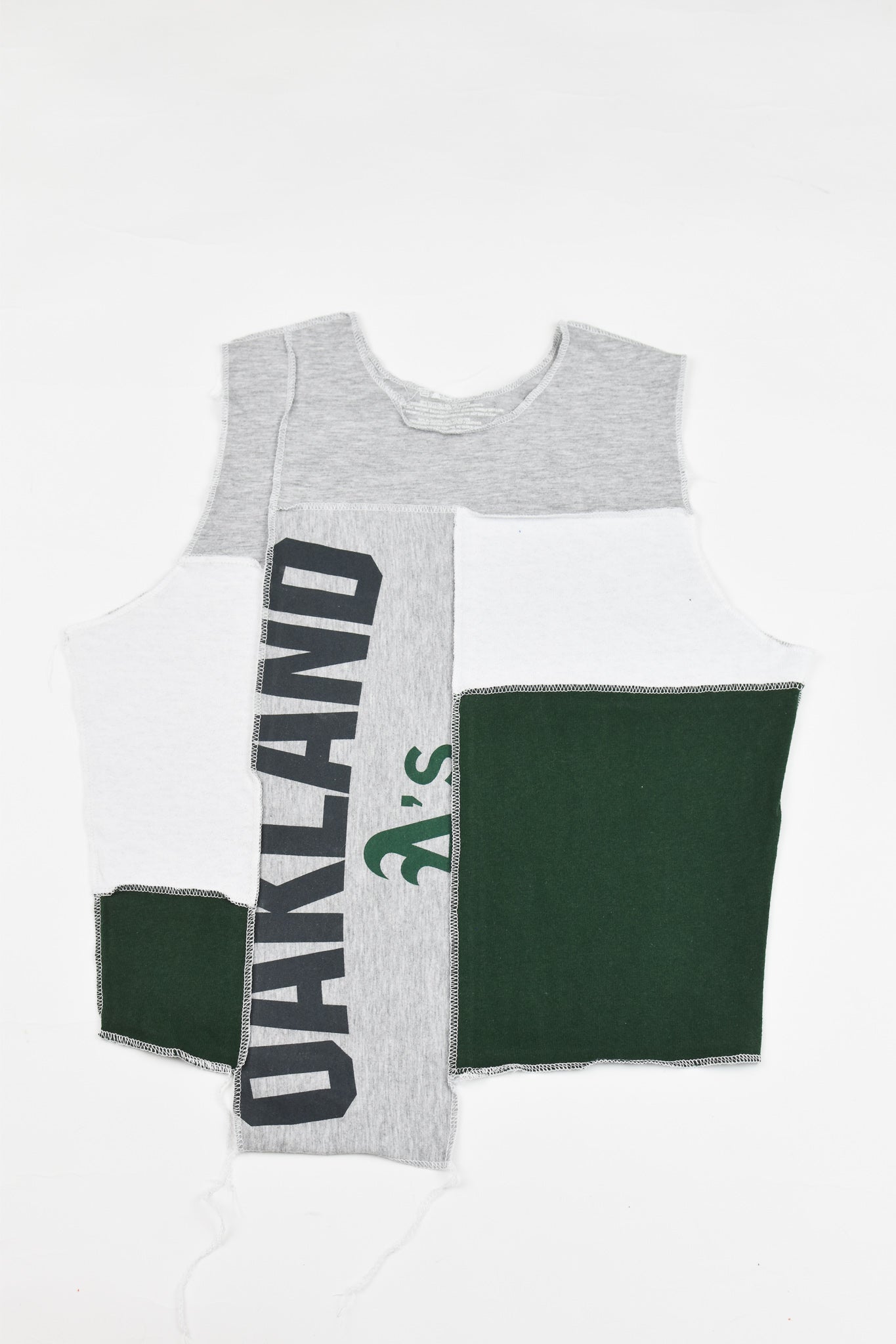 Upcycled Rangers Scrappy Tank Top - Tonguetied Apparel