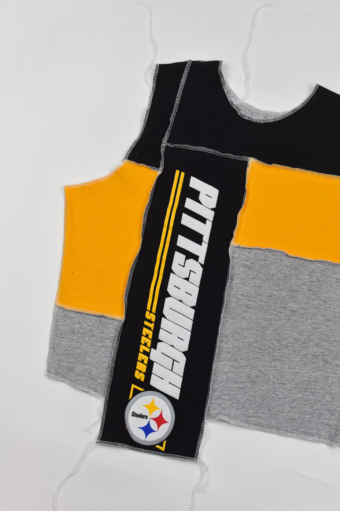 Upcycled Steelers Scrappy Tank Top