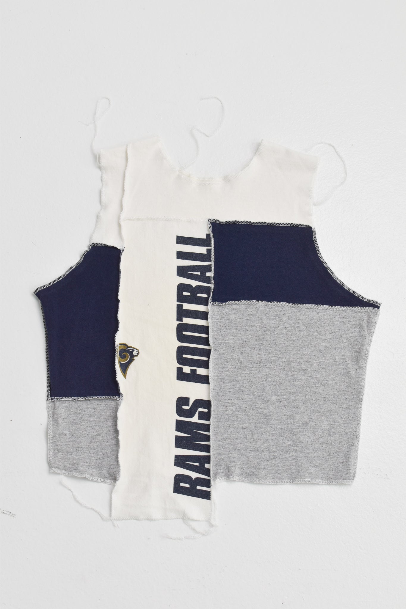 Upcycled LA Rams Scrappy Tank Top