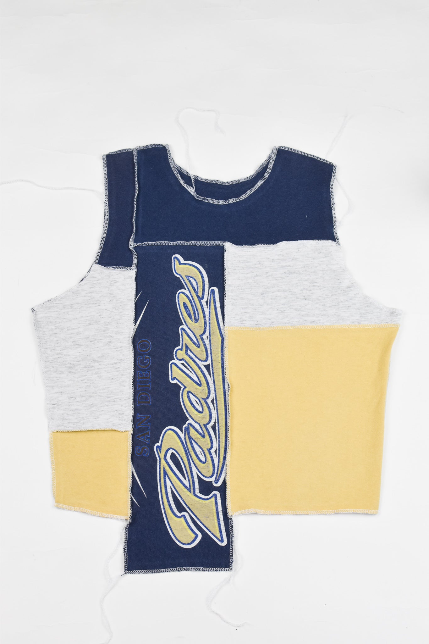 Upcycled Padres Scrappy Tank Top
