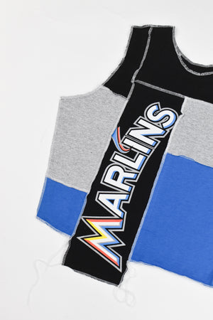 Upcycled Marlins Scrappy Tank Top